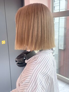 ゲーム バイ アランスミシー 横浜(GAME by Alan Smithee) ホワイトブリーチ/ダブルカラー/ブリーチ/髪質改善/下北沢