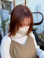 ユイマァル 倉敷店(YUIMARL)&nbsp;ブリーチなしオレンジカラー