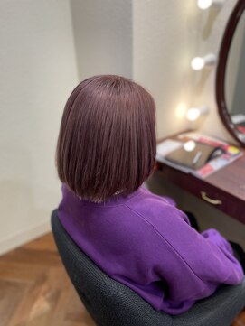 ヘアーアンドメイクランプ(Hair & make Lamp) [サロンスタイル]ピンクバイオレット