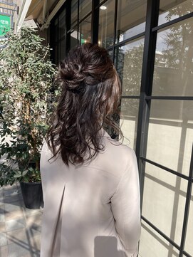 トロンヘアー(tronc hair) お呼ばれヘアセット