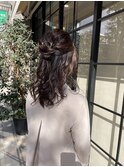 お呼ばれヘアセット