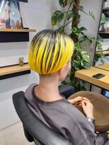 エイト 藤沢店(EIGHT fujisawa)&nbsp;シャドールーツ風×イエロー