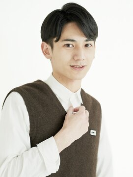 オンク 新宿(onk) 黒髪/グレーベージュ/レイヤーロング/前髪パーマ[新宿駅]