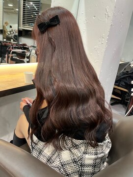 ベレーザ 渋谷(BELEZA) 6475髪質改善アッシュブラックカーキベージュ韓国ワンホンヘア