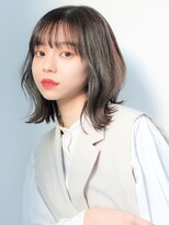 シエルビジュー 弘前店(CIEL bijou)&nbsp;#ボブ #透明感カラー #外ハネ #韓国風