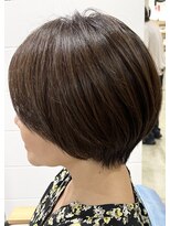 サニー サイド(Sunny Side)&nbsp;丸みショート【水戸美容室/丸みショート/こなれショート】