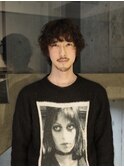 【三浦真穂】メンズ マッシュウルフパーマ