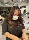 20代30代エギョモリくびれ韓流フレーミングカラーピンクベージュ
