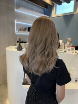 プラス ファースト ヘア(Plus 1st)&nbsp;ケアブリーチ×ミルクティーベージュ×ハニーベージュ