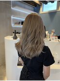 ケアブリーチ×ミルクティーベージュ×ハニーベージュ