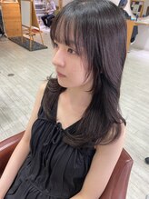 ビードロ 吉祥寺店(vi dro) 【お客様スタイル】韓国風レイヤー×黒髪セミロング