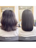 『髪質改善』ストレートエステ（縮毛矯正）（リタッチ可）