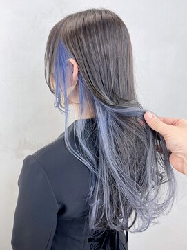 アルバム 銀座(ALBUM GINZA) ネビージュ透明感カラー黒髪秋色_ba432631