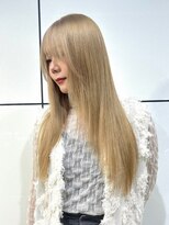 ヘアーアンドメイク ビス(HAIR&MAKE bis) ミルクティーベージュ♪/メルティーカラー【唐木彩華】