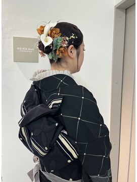 ケイカヘア(KEIKA Hair) 生花ヘアアレンジ
