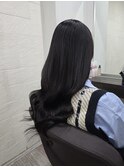 プルエクステ/暗髪/ロングヘア/千葉