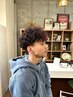 【メンズ限定】カット+特殊パーマ　　(スタイリング込み)