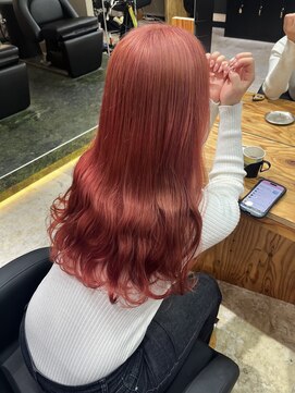 エイト 難波店(EIGHT namba) 春カラー　ピンクブラウン　【店長　山本】