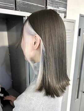 リリー シブヤ(Lilly shibuya) 【Lilly渋谷】#イヤリングカラー#インナーカラー#シルバー#韓国