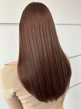 セプト 天神大名(SEPT.) ヘーゼルベージュ 髪質改善 ストレートヘア ダメージレス