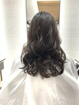 ステアケース 武蔵小杉店(stair:case)&nbsp;コテ巻き風パーマ　セミロング