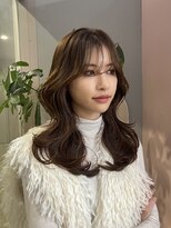 クム(kumu) 【kumu】韓国風/レイヤーカット/透明感/ロング/艶感/グレージュ