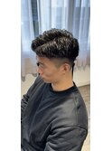 MEN'S HAIR/メンズショート/フェード/大人シチサン