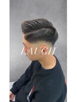 ラフ(LAUGH)&nbsp;サイドパート　スキンフェードversion