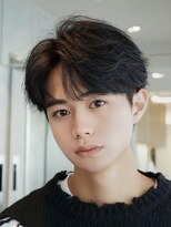 アビー(ABBEY4)&nbsp;フェザーパーマ毛流れセンターパート/曲がる縮毛矯正毛流れヘア