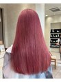 アース コアフュールボーテ 長野稲田店(EARTH coiffure beaute)&nbsp;高発色ピンクで存在感を