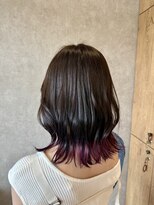 エルバイシオン(aile by sion)&nbsp;ピンク裾カラー