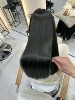 ジーナ 吉塚(Zina) 透明感オリーブグレージュ【福田れん】吉塚美容室 髪質改善 博多