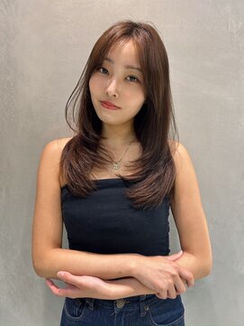 レーヴバイロンド 仙台(Reve by Lond) レイヤーカット大人ガーリー髪質改善似合わせカット白髪ぼかし