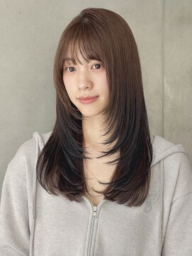 モードケイズ エミュー(MODE K's eau) 30代40代大人可愛いレイヤー似合わせ小顔カット摂津本山