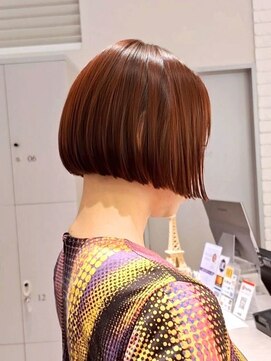 ヘアーカッティングガーデン ジャック モアザン 梅田店 ボブ/ショートボブ/ハイライト/30代/40代/大人女性/白髪ぼかし