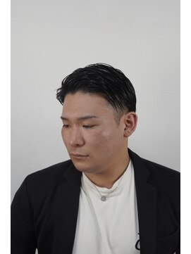 カズヘア 段原店(Kazu Hair) ツーブロック×七三