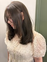 ベンジー 横浜店(benji) olivebrown/layer cut