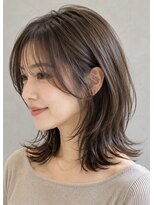 アースオーセンティック 立川店(EARTH Authentic) ミディアムレイヤースタイル!