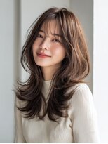 クート アンド シー 東川口(kuto and C) 上品かつ小顔見え!韓国風くびれセミロング