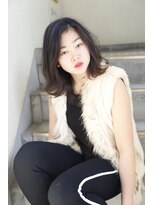 ヌーム 塚本店(NOOM)&nbsp;かき上げミディアムボブ