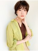 【k-two栄・矢場町】カジュアルな大人ショート小顔ヘア