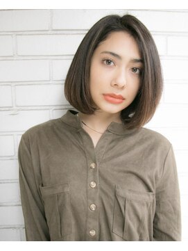 ルティア(Lutia) 縮毛矯正 髪質改善 内巻きボブ