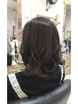 ドゥ スタイル 三国ヶ丘店(Duex Style)&nbsp;ナチュラルハイライトカラー　×　モノトーンアッシュ