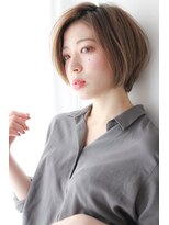 クラン 六甲道(Chlan) 簡単スタイリングストレートショートボブ【灘区/六甲道】