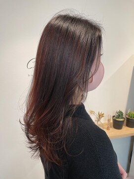 シェノン(Chainon.) 〈Chainon.〉深み★ピンクバイオレット×ロングレイヤー