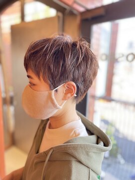 ボスコ 下北沢店(bosco) オン眉ショート(shimono)