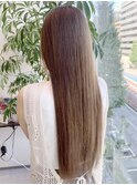 ☆髪質改善とカラーの同日施術/ミルクティーベージュ☆