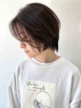 フォーク FOLK 【FOLK】似合わせカットで小顔に♪えりあし長めのウルフショート