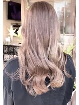 バランスエピ(BALANCE epi)&nbsp;大人可愛い☆モテ愛されヘアー★ミルクティーグレージュ