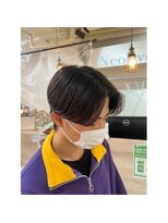 グラスバイネオリーブ 大倉山駅前店(grace by neolive)&nbsp;MEN'SHAIR/アップバング/ツーブロック/束感ショート/波巻き